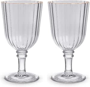Wd Lifestyle - Set 2 Calici Acrilici WD408GOLD