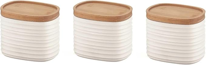 Guzzini - Tierra Set 3 Barattoli M Bianco Latte