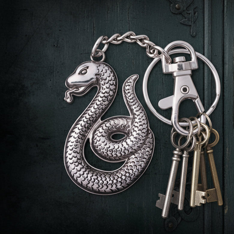 The Noble Collection - Harry Potter  Slytherin Portachiavi Argento