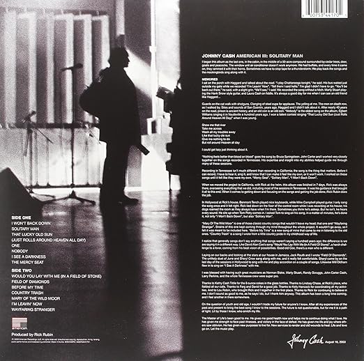 Johnny Cash - American III Solitary Man Lp