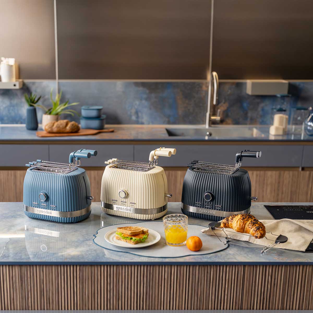 Guzzini - Sous Chef Tostapane Blu Navy