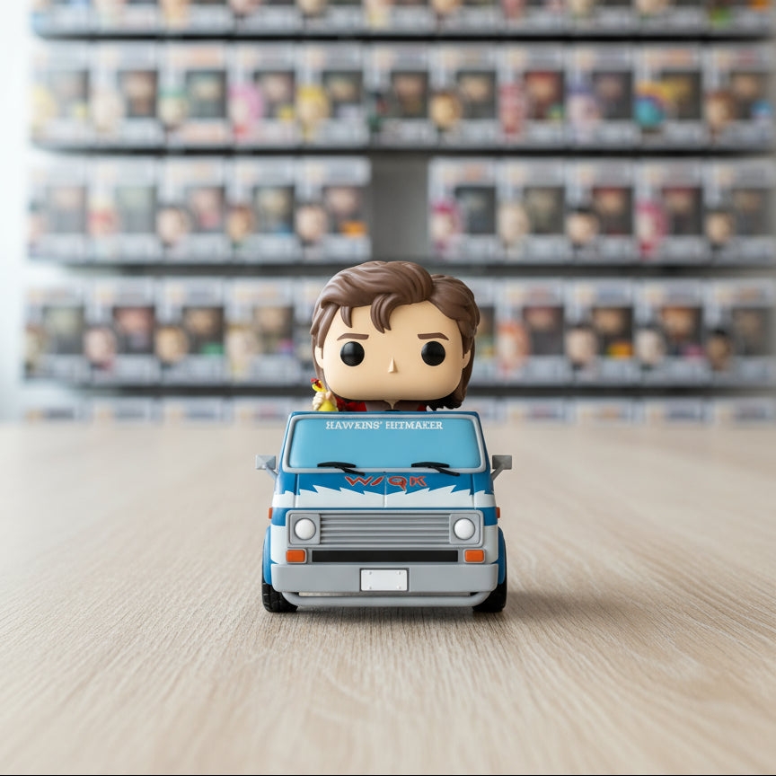 Funko Pop! - Stranger Things Steve With The Squawk #138