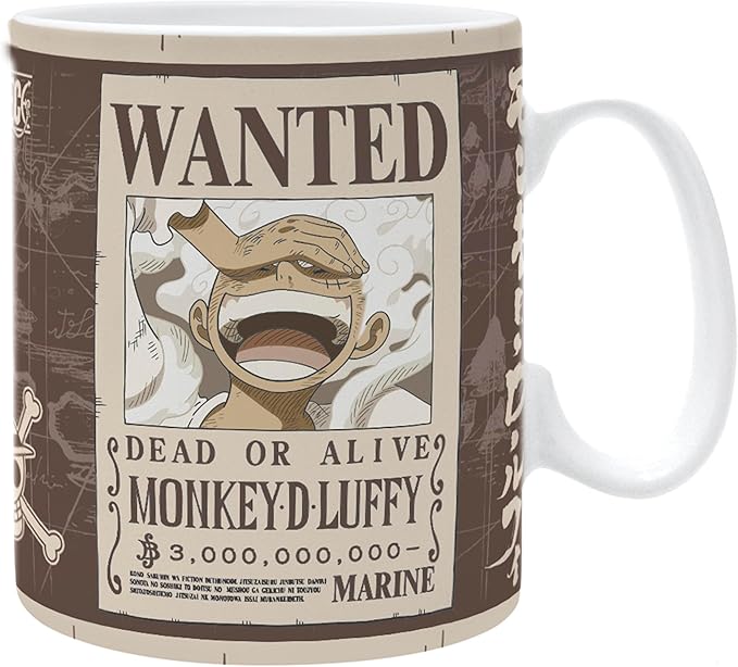 One Piece - Mug Luffy Wanted