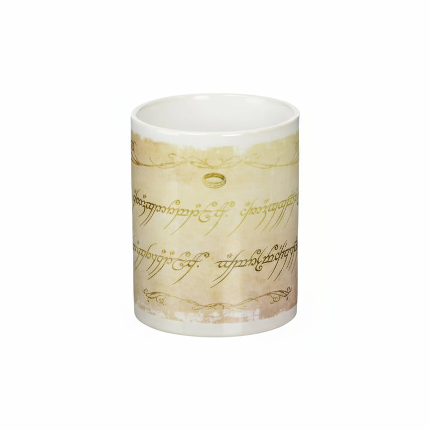 Pyramid - Lord Of The Rings Scritta Elfica Tazza In Ceramica 315Ml