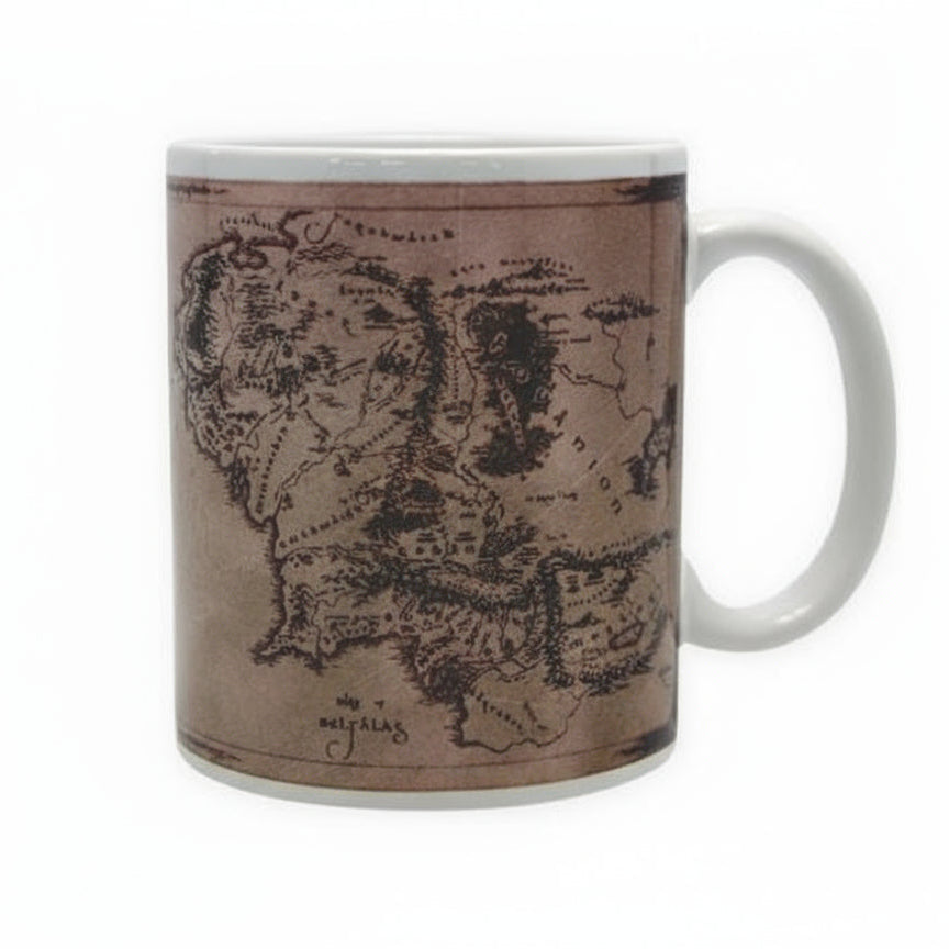 ABY Style - Lord Of The Rings Tazza in ceramica Mappa Terra di mezzo