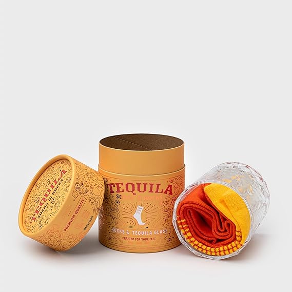 Suck UK - Bicchiere Tequila con Calzini