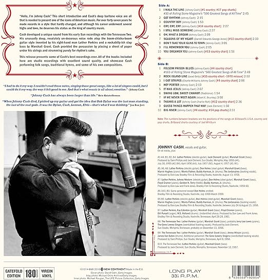 Johnny Cash - The Hits Lp