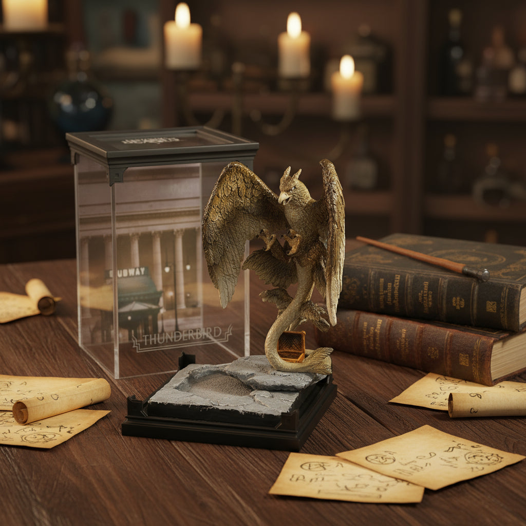 The Noble Collection - Harry Potter Hunderbird Diorama Uccello del Tuono