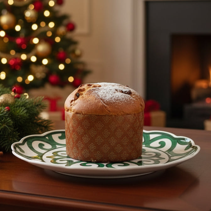 Guzzini - Harmonia Vassoio Tondo Grande Verde Bosco