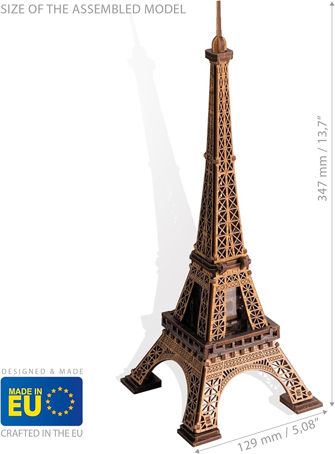Wooden City - Escape Puzzle Box Eiffel Tower