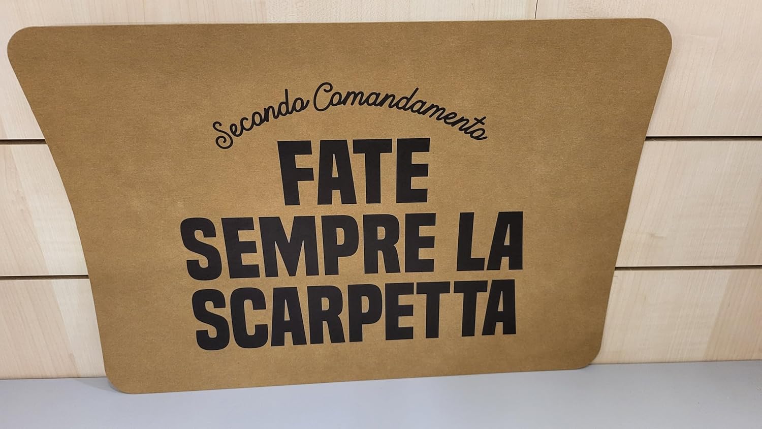 Essent'ial - Tovaglietta Fate Sempre la Scarpetta