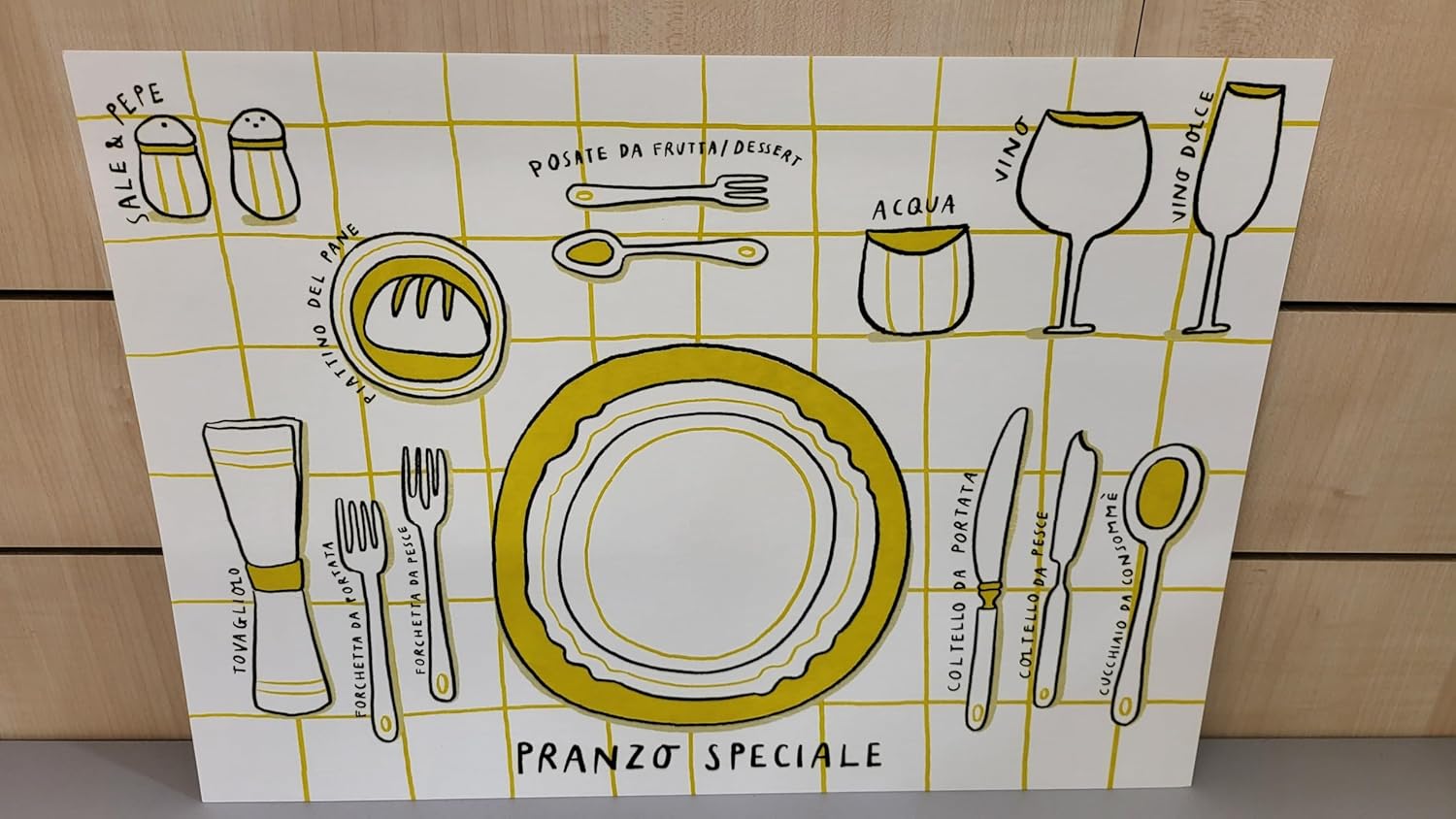 Essent'ial - Tovaglietta Pranzo Speciale