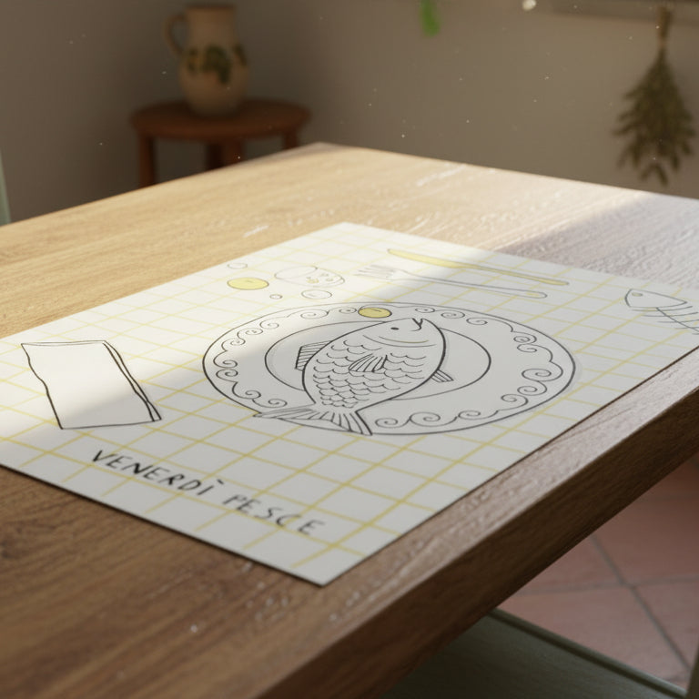 Essent'ial - Tovaglietta Venerdì Pesce