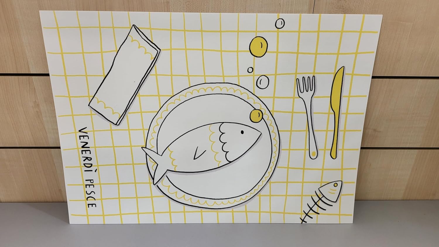 Essent'ial - Tovaglietta Venerdì Pesce