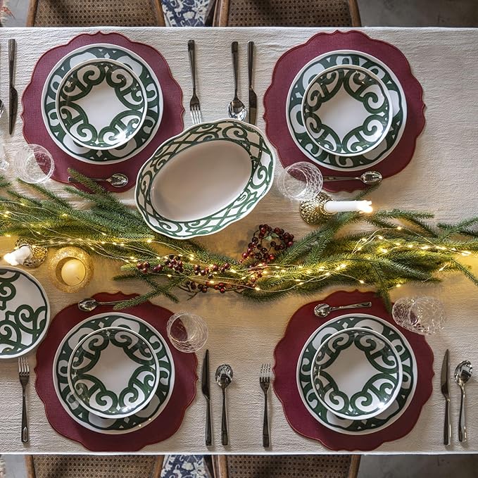 Guzzini - Harmonia Tovaglietta Tonda Rosso