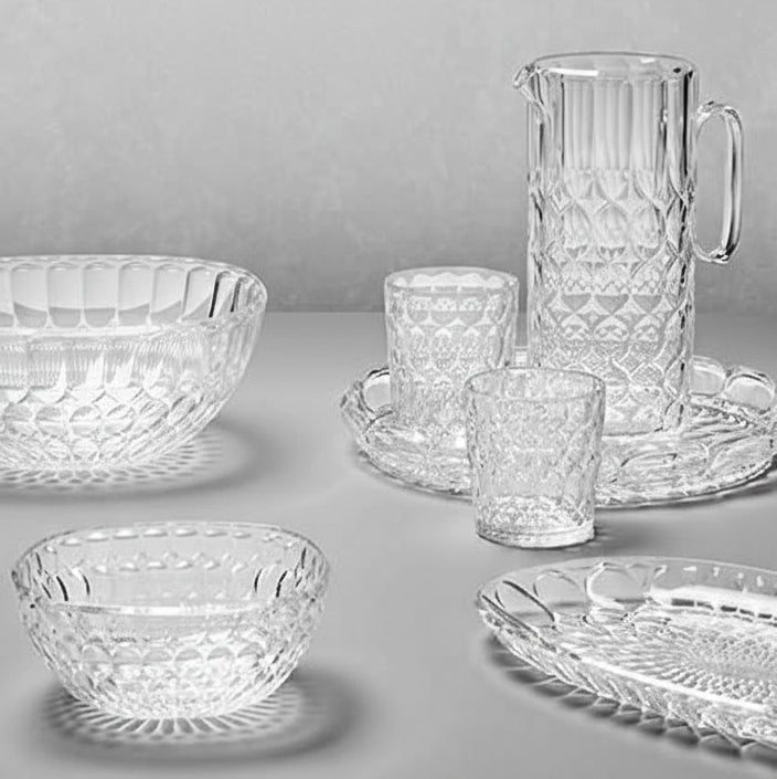 Guzzini - Vanity Vassoio Tondo Grande Trasparente