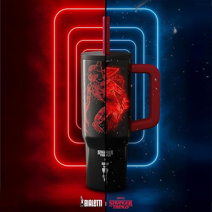 Bialetti - Stranger Things Tumbler Termico C/Manico