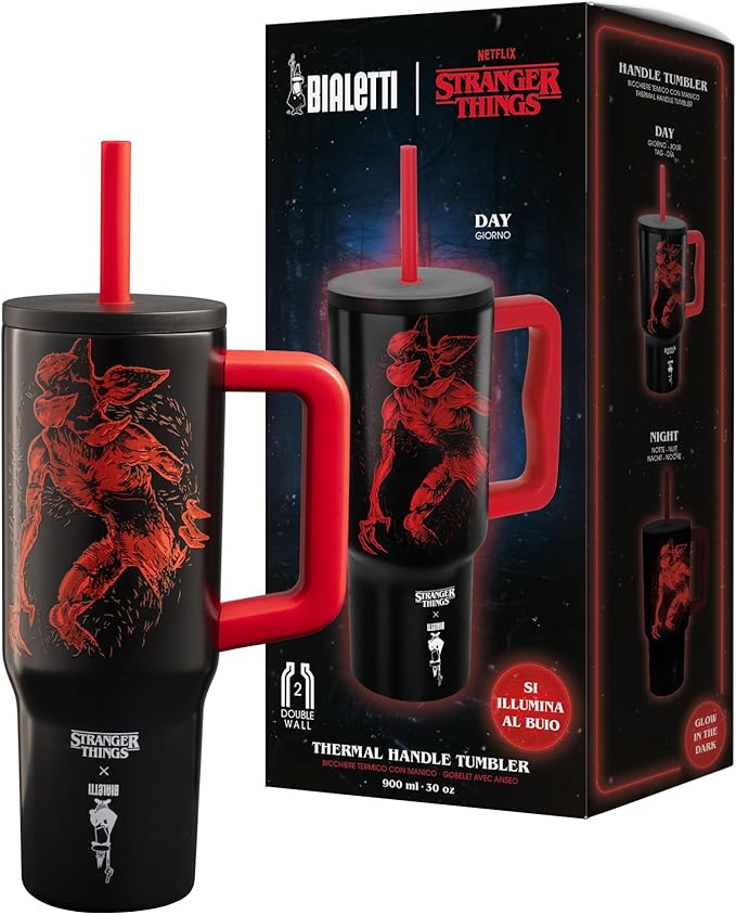 Bialetti - Stranger Things Tumbler Termico C/Manico