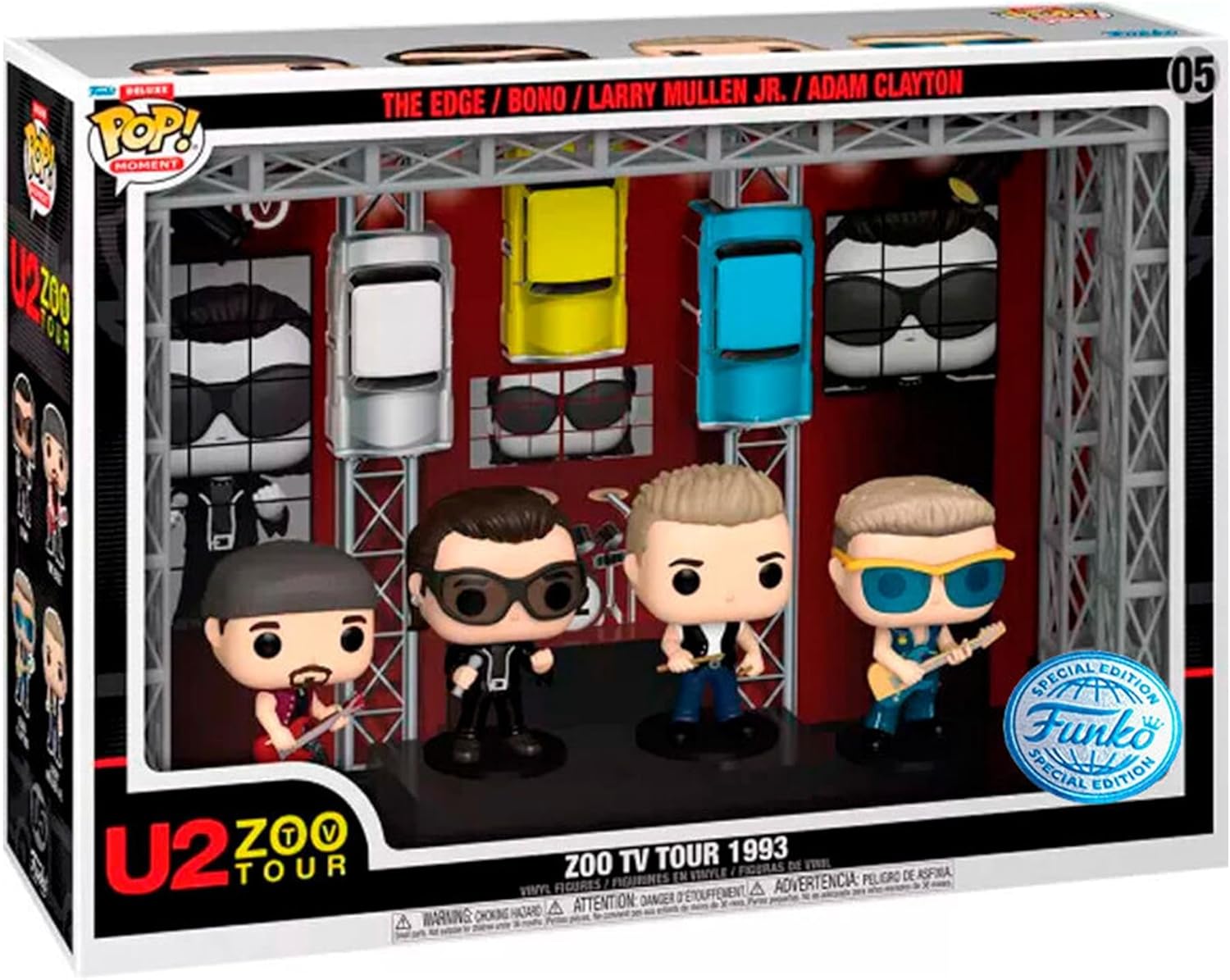 Funko Pop!  - Moments Deluxe U2 Tour 1993 Stage #05