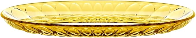 Guzzini - Vanity Vassoio Ovale Piccolo Giallo Zafferano