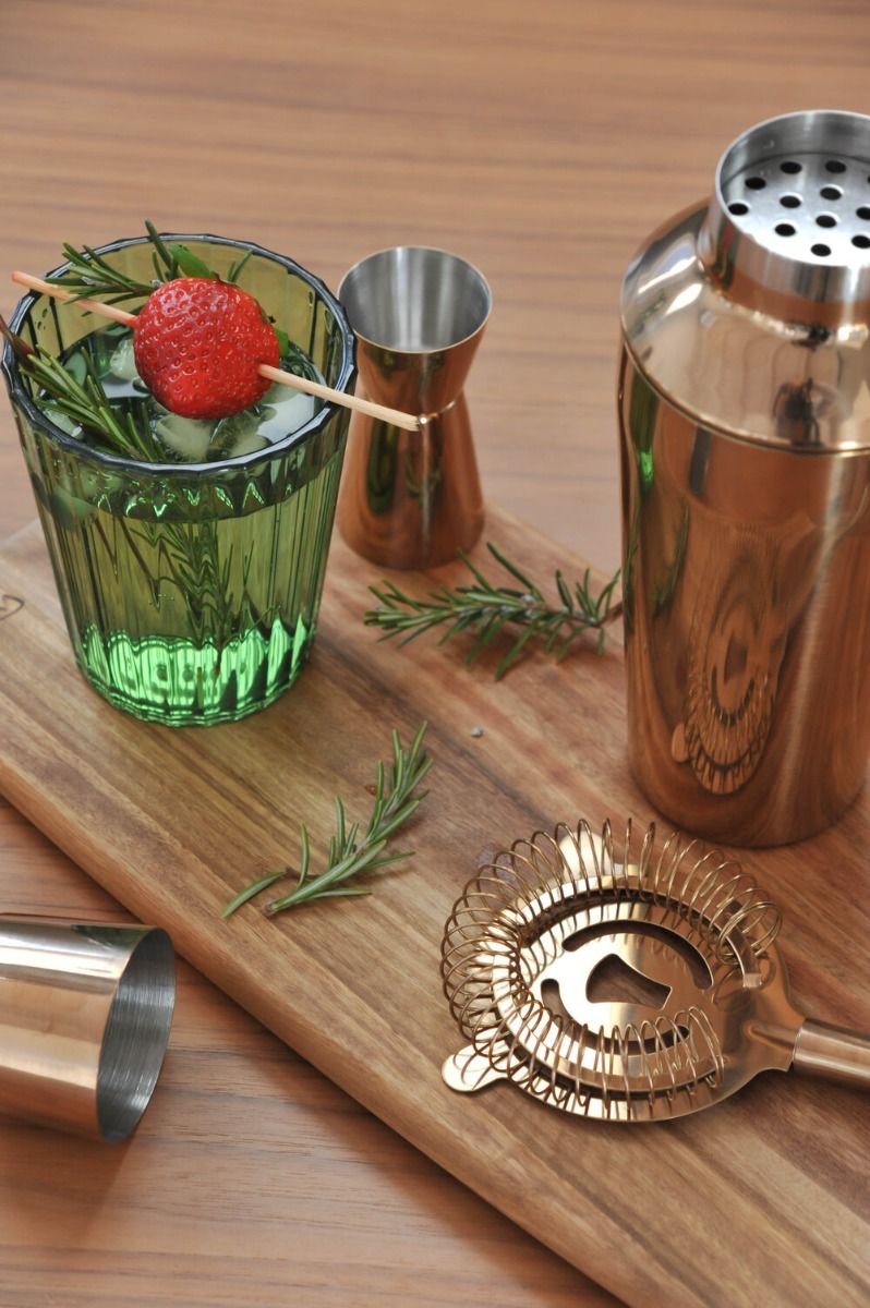 WD Lifestyle - Linea Roma Set Cocktail in Acciaio
