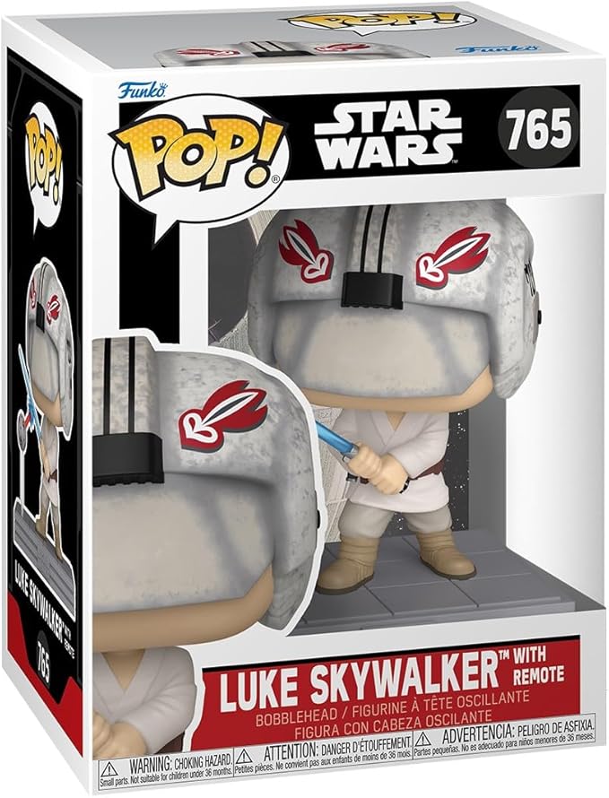 Funko Pop! - Star Wars Luke Whit Remote #765