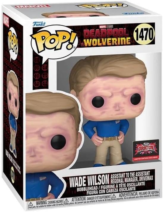 Funko Pop! - Marvel From Deadpool and Wolverine Wade Wilson Special Ed.  #1470